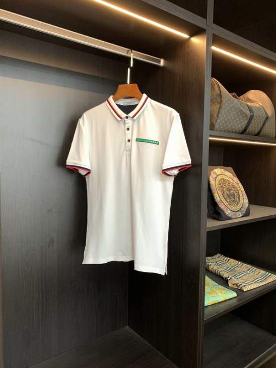 Picture of Prada Polo Shirts Short _SKUPradaM-3XL12jx27725837